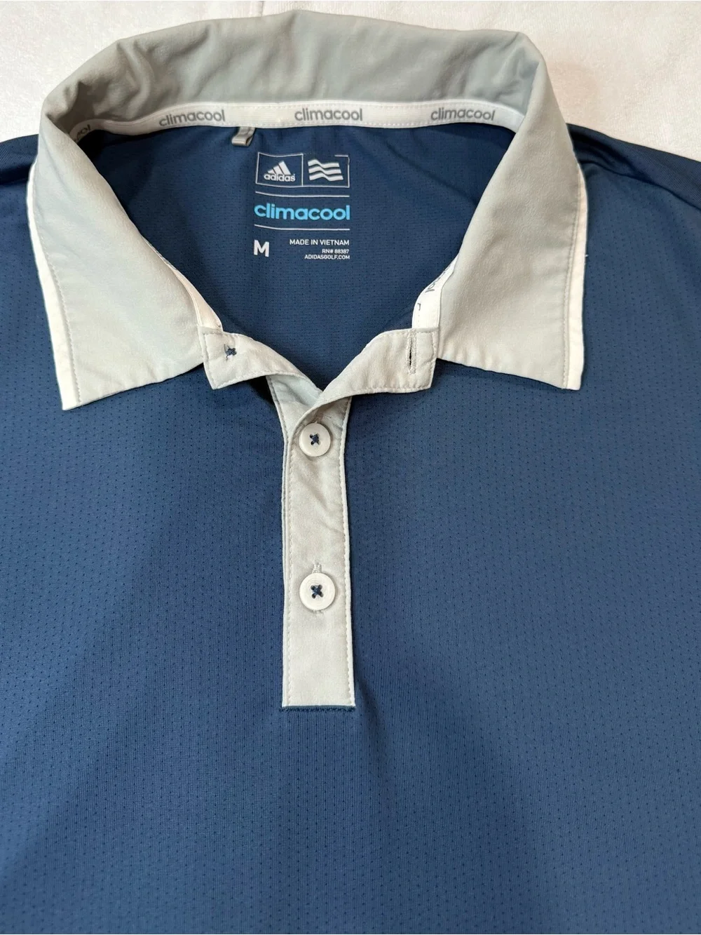 adidas Climacool Polo men’s M 3 Pack - Green, Light Gray, Navy Blue